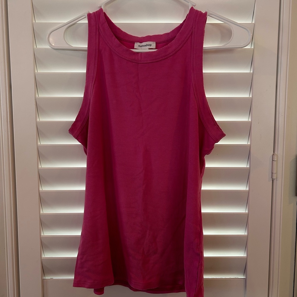 shot Pink Mittoshop Tank Top